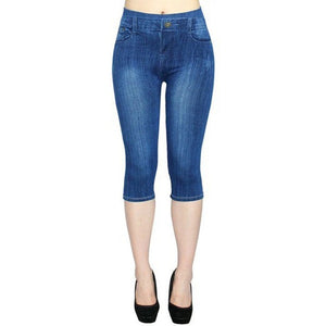 Denim Short Leggings