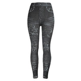 High Waist Jean Leggins
