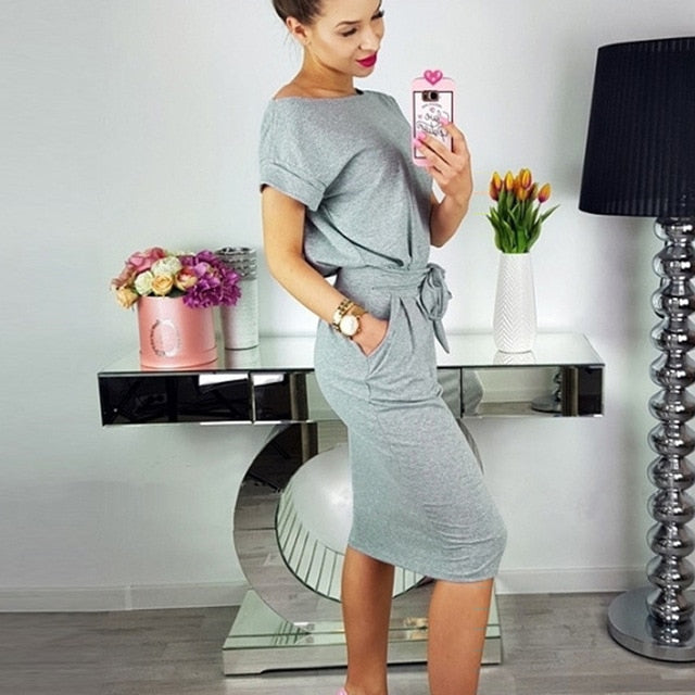 Casual Pocket Dresses
