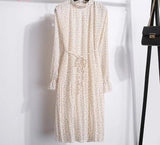 Chiffon Pleated Dress
