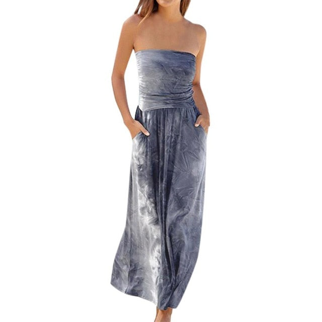 Off Shoulder Long Dress