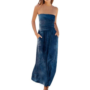Off Shoulder Long Dress