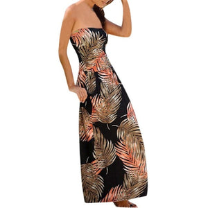 Off Shoulder Long Dress