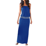 Off Shoulder Long Dress