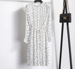 Chiffon Pleated Dress