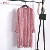 Chiffon Pleated Dress